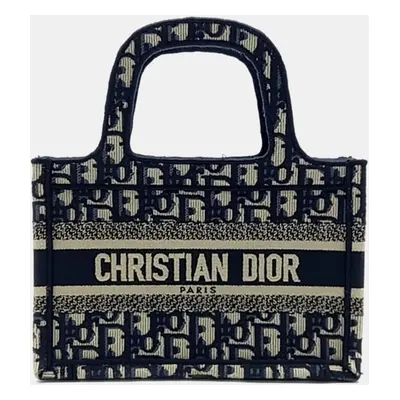 Christian Dior Oblique Book Tote Mini Tote Bag