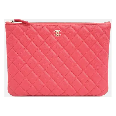 Chanel Caviar New Medium Clutch