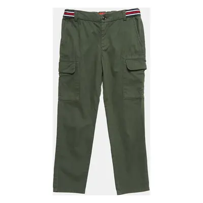 CH Carolina Herrera Kids Green Cotton Cargo Pants Yrs