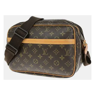 Louis Vuitton Brown Canvas Reporter PM shoulder Bag