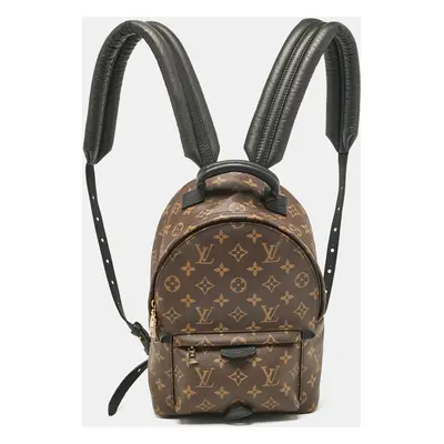 Louis Vuitton Black Monogram Canvas Palm Springs PM Backpack