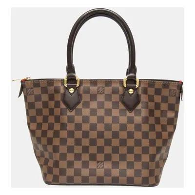 Louis Vuitton Ebene Damier Saleya PM Handbag