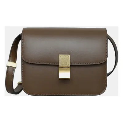 Celine Brown Classic Box Teen Bag