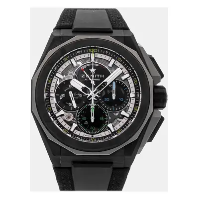 Zenith Skeleton Carbon Fiber Defy Extreme Automatic Men's Wristwatch mm