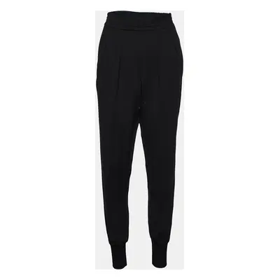 Stella McCartney Black Crepe Joggers