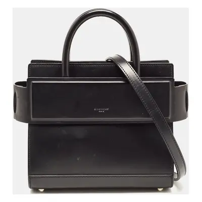 Givenchy Black Leather Mini Horizon Tote