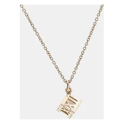 Tiffany & Co. Atlas Cube Sterling Silver Necklace