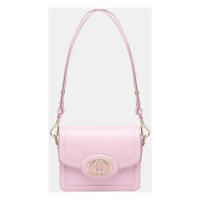 Aigner Soft Pink shiny light gold Metal Luisa Crossbody Bag Soft Pink