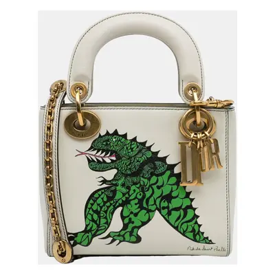 Dior White x Niki De Saint Phalle Limited Edition Mini Dragon Lady Dior