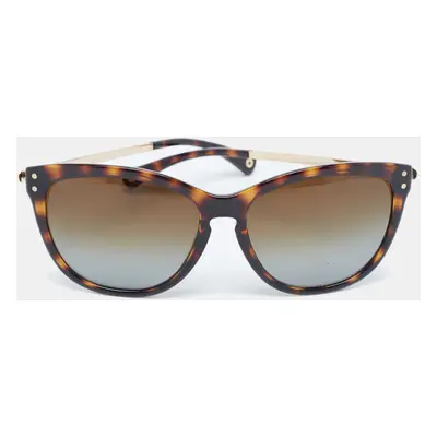 Coach Tortoise/Brown Gradient L072 Celia Cat-Eye Sunglasses