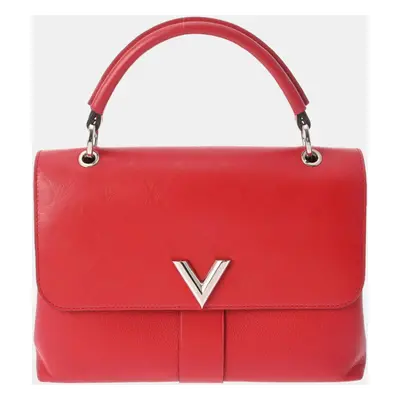 Louis Vuitton Red Monogram Leather Very Chain Bag