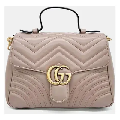 Gucci Matelasse Marmont Top Handle Bag