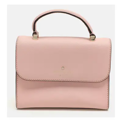 Kate Spade Pink Leather Mini Nora Top Handle Bag