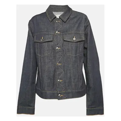 Zadig & Voltaire Blue Denim Button Front Jacket