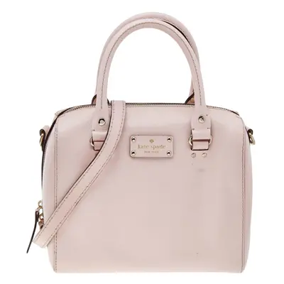 Kate Spade Pink Leather Wellesley Alessa Satchel