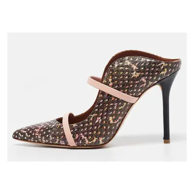 Malone Souliers Multicolor Python Leather Maureen Mules Size