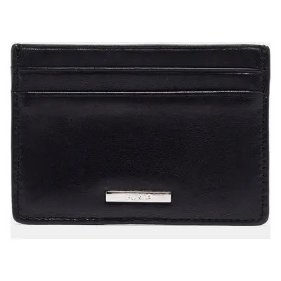 Furla Black Leather Card Holder