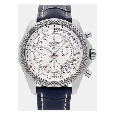 Breitling Silver Stainless Steel Bentley AB061221/G810 Automatic Men's Wristwatch mm