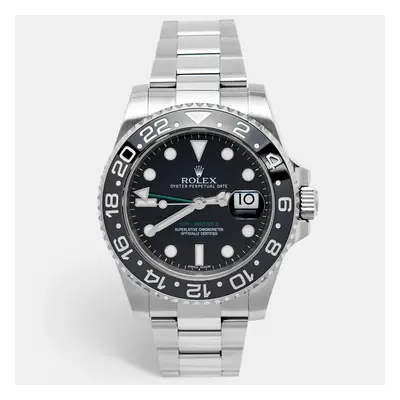 Rolex Black Cerachrom Oystersteel GMT-Master II