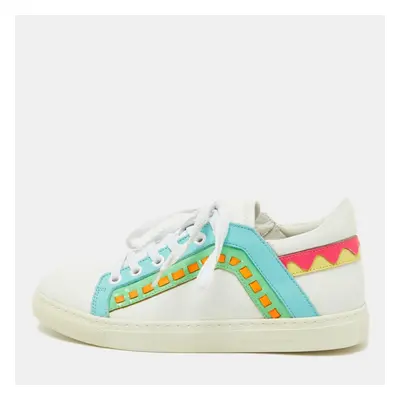 Sophia Webster Multicolor Leather Riko Sneakers Size 38.5