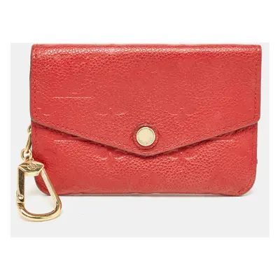 Louis Vuitton Cherry Empreinte Leather Key Pouch