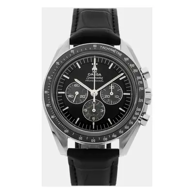 Omega Black Platinum Speedmaster 311.93.42.30.99.001 Manual Winding Men's Wristwatch mm