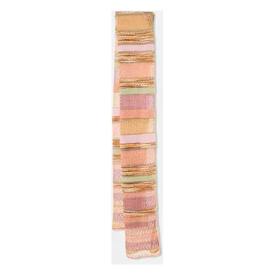 Missoni Multicolor Striped Lurex & Wool Knit Stole