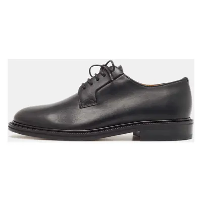 Valentino Black Leather Lace Up Derby Size 39.5