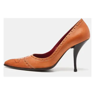 Yves Saint Laurent Tan Pointed Toe Pumps Size