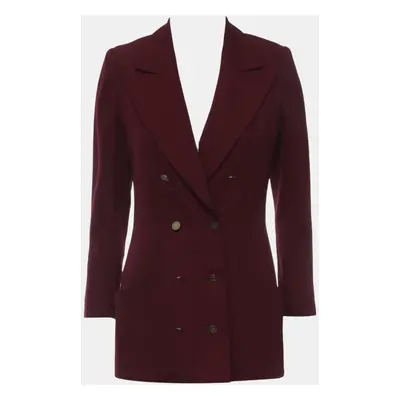 Chanel Burgundy Vintage Blazer