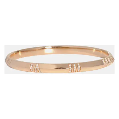 Tiffany & Co. 18k Rose Gold 0.33 CTW Atlas Bracelet