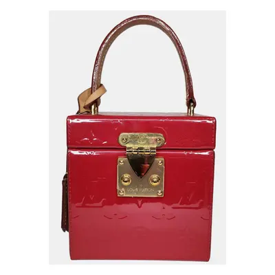 Louis Vuitton Red Patent Bleecker Box Bag