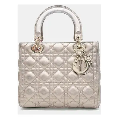 Christian Dior Cannage Lady Medium Bag