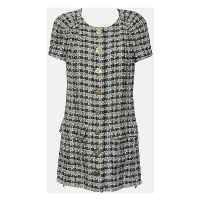 Chanel Tweed Button Up Dress