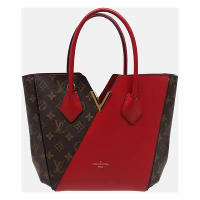 Louis Vuitton Red Monogram Canvas Kimono Tote Bag