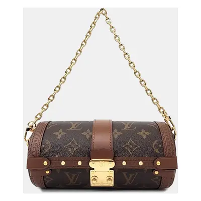 Louis Vuitton Brown Monogram Canvas Papillon Trunk Shoulder Bag