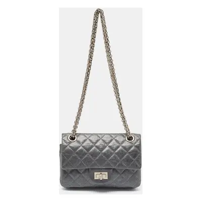 Chanel Blue Quilted Leather Classic Reissue 2.55 Flap Bag