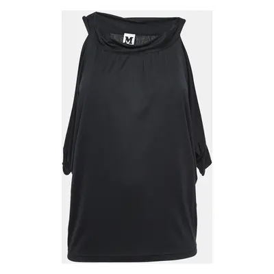 M Missoni Black Jersey Sleeveless Blouse