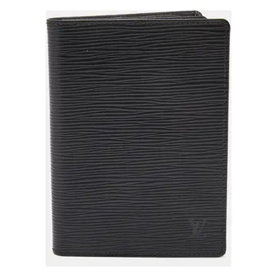 Louis Vuitton Black Epi Leather Bifold Document Holder