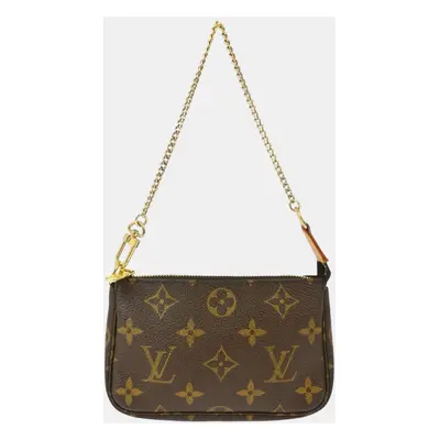 Louis Vuitton Monogram Mini Pochette Accessoires Handbag