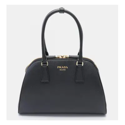 Prada Black Leather Handbag