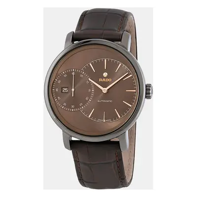 Rado Brown Leather Watch mm