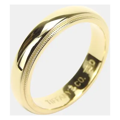 Tiffany & Co Milgrain Ring 18K Yellow Gold