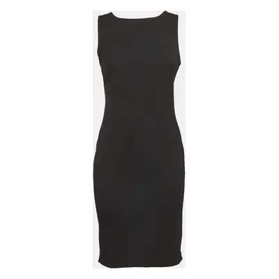 Diane Von Furstenberg Black Stretch Short Dress