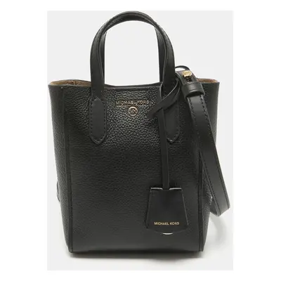 Michael Kors Black Leather Extra Small Sinclair Tote