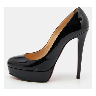 Christian Louboutin Black Patent Leather Bianca Pumps Size