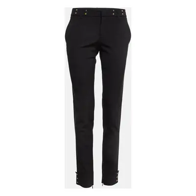 Gucci Black Studded Jersey Trousers