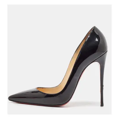 Christian Louboutin Black Patent Leather So Kate Pumps Size