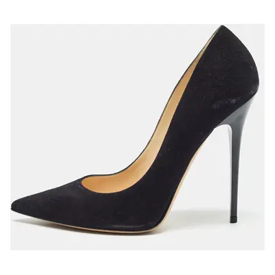 Jimmy Choo Black Suede Love Pumps Size 39.5