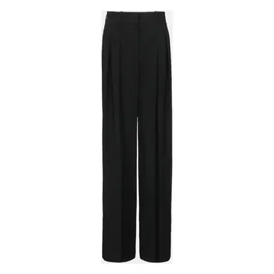 Michael Kors Black Wide-leg Slouch Trousers